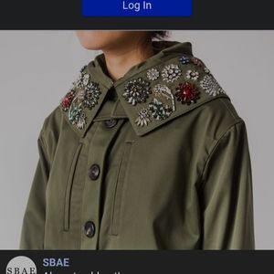 SBAE fashion week jacket designer brand new size 4